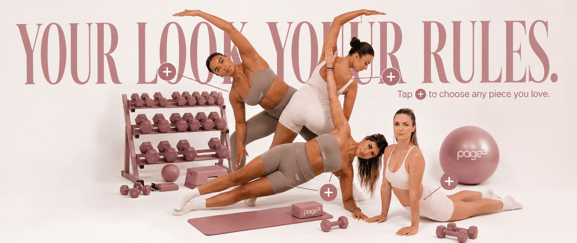 Built for movement — Women's activewear