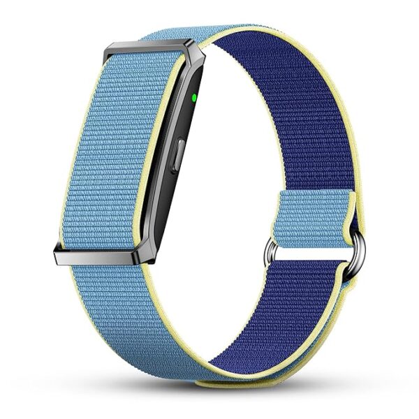Newly Launched Fitness Band with 45 Days Battery Life| 100+ Sports Modes| Advanced Health Tracking HR| SpO2| Stress| Sleep| OneKey Measurement| Smart Notifications - Black (Blue)